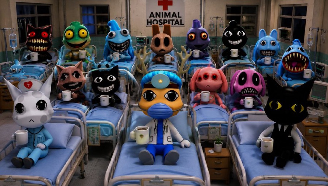 Animal hospital patients ward